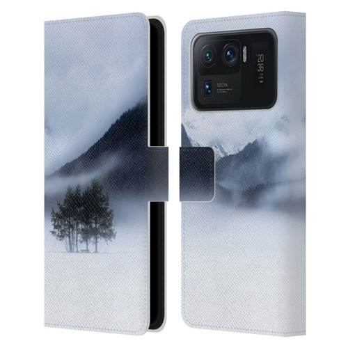 Patrik Lovrin Magical Foggy Landscape Fog, Mountains And A Tree Leather Book Wallet Case Cover For Xiaomi Mi 11 Ultra