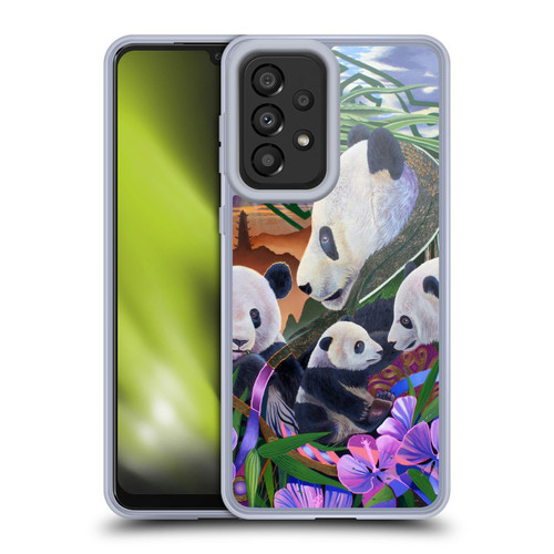 Graeme Stevenson Wildlife Pandas Soft Gel Case for Samsung Galaxy A33 5G (2022)