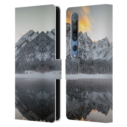 Patrik Lovrin Magical Lakes Sunset Clouds Over Mountains Leather Book Wallet Case Cover For Xiaomi Mi 10 5G / Mi 10 Pro 5G