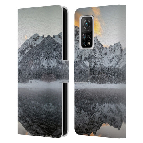 Patrik Lovrin Magical Lakes Sunset Clouds Over Mountains Leather Book Wallet Case Cover For Xiaomi Mi 10T 5G