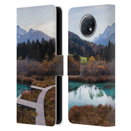 Patrik Lovrin Magical Lakes Zelenci, Slovenia In Autumn Leather Book Wallet Case Cover For Xiaomi Redmi Note 9T 5G