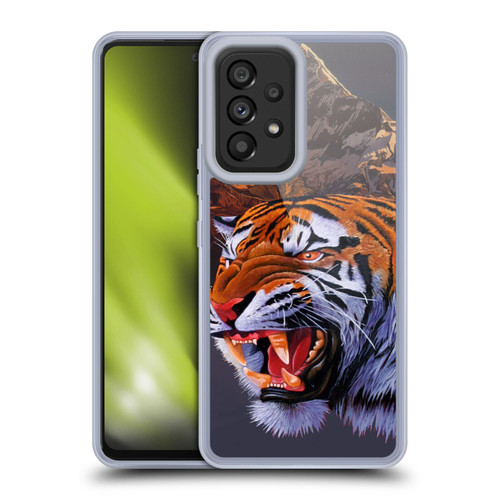 Graeme Stevenson Wildlife Tiger Soft Gel Case for Samsung Galaxy A53 5G (2022)
