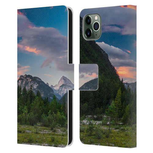 Patrik Lovrin Magical Sunsets Amazing Clouds Over Mountain Leather Book Wallet Case Cover For Apple iPhone 11 Pro Max