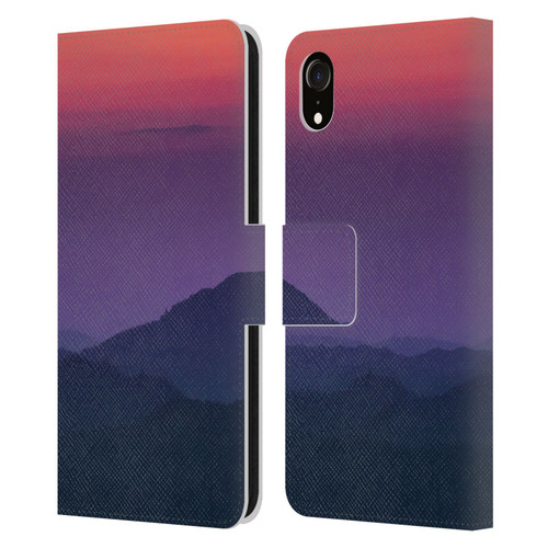 Patrik Lovrin Magical Sunsets Layers Leather Book Wallet Case Cover For Apple iPhone XR