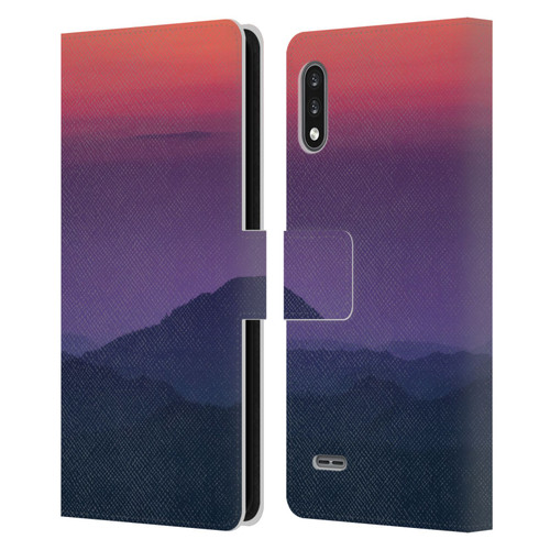 Patrik Lovrin Magical Sunsets Layers Leather Book Wallet Case Cover For LG K22