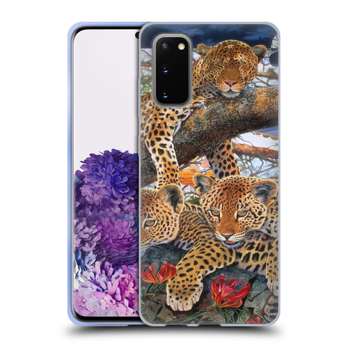 Graeme Stevenson Wildlife Leopard Soft Gel Case for Samsung Galaxy S20 / S20 5G