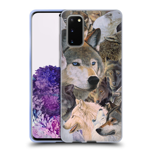 Graeme Stevenson Wildlife Wolves 1 Soft Gel Case for Samsung Galaxy S20 / S20 5G