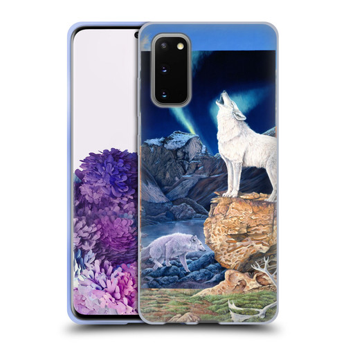 Graeme Stevenson Wildlife Wolves 3 Soft Gel Case for Samsung Galaxy S20 / S20 5G