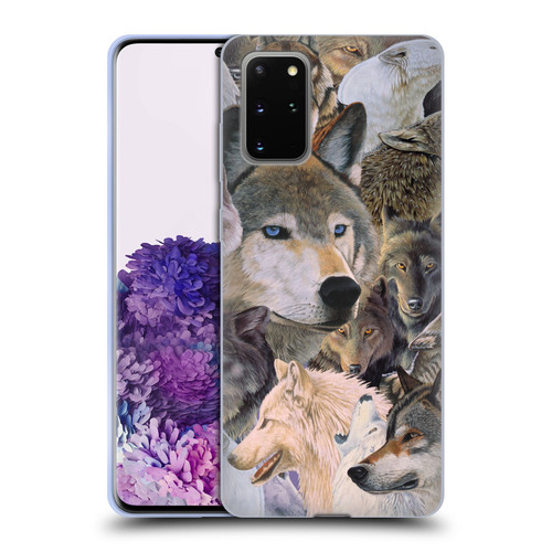 Graeme Stevenson Wildlife Wolves 1 Soft Gel Case for Samsung Galaxy S20+ / S20+ 5G