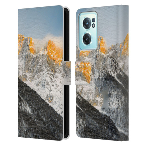 Patrik Lovrin Magical Sunsets Last Light On Slovenian Alps Leather Book Wallet Case Cover For OnePlus Nord CE 2 5G