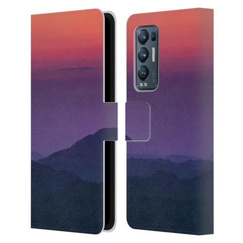 Patrik Lovrin Magical Sunsets Layers Leather Book Wallet Case Cover For OPPO Find X3 Neo / Reno5 Pro+ 5G