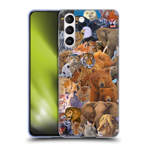 Graeme Stevenson Wildlife Animals Soft Gel Case for Samsung Galaxy S21 5G