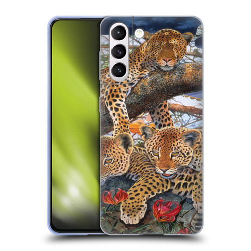 Graeme Stevenson Wildlife Leopard Soft Gel Case for Samsung Galaxy S21 5G
