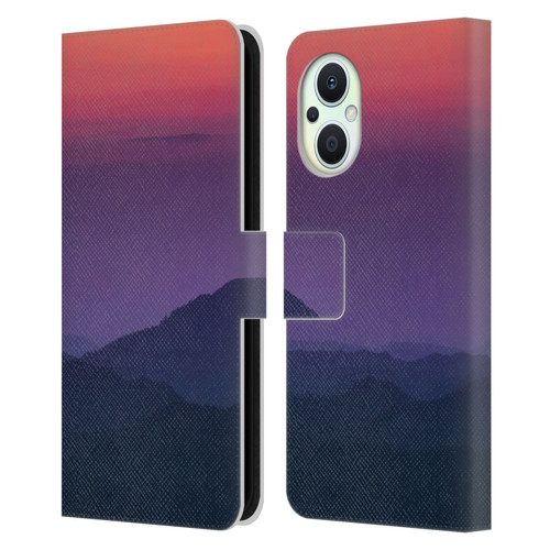 Patrik Lovrin Magical Sunsets Layers Leather Book Wallet Case Cover For OPPO Reno8 Lite