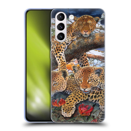 Graeme Stevenson Wildlife Leopard Soft Gel Case for Samsung Galaxy S21+ 5G