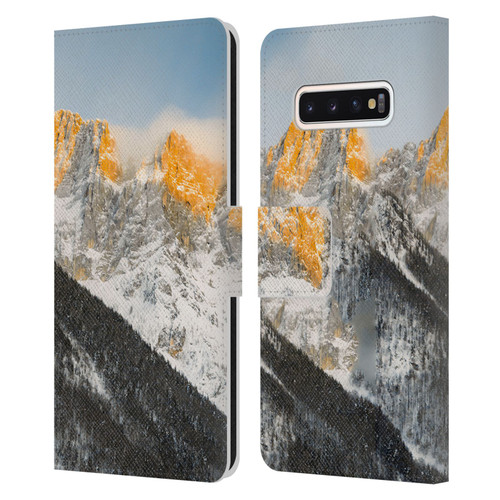 Patrik Lovrin Magical Sunsets Last Light On Slovenian Alps Leather Book Wallet Case Cover For Samsung Galaxy S10