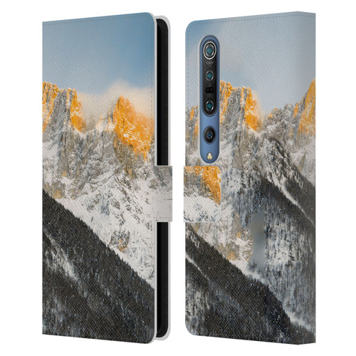 Patrik Lovrin Magical Sunsets Last Light On Slovenian Alps Leather Book Wallet Case Cover For Xiaomi Mi 10 5G / Mi 10 Pro 5G