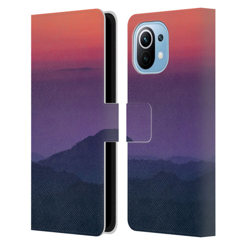 Patrik Lovrin Magical Sunsets Layers Leather Book Wallet Case Cover For Xiaomi Mi 11