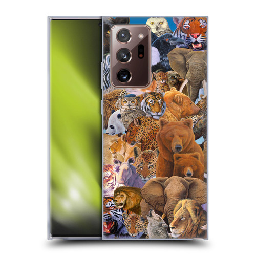 Graeme Stevenson Wildlife Animals Soft Gel Case for Samsung Galaxy Note20 Ultra / 5G