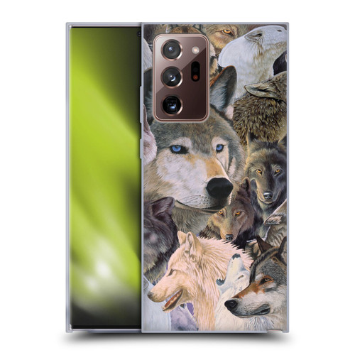 Graeme Stevenson Wildlife Wolves 1 Soft Gel Case for Samsung Galaxy Note20 Ultra / 5G