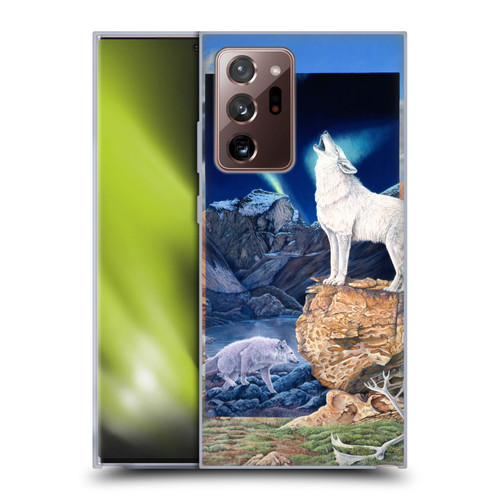 Graeme Stevenson Wildlife Wolves 3 Soft Gel Case for Samsung Galaxy Note20 Ultra / 5G