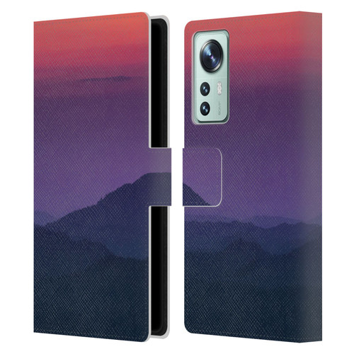 Patrik Lovrin Magical Sunsets Layers Leather Book Wallet Case Cover For Xiaomi 12