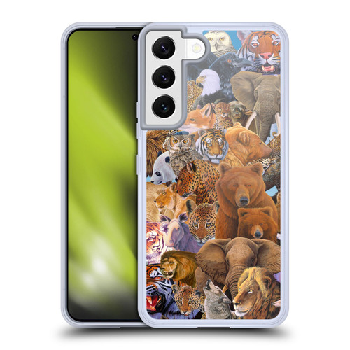 Graeme Stevenson Wildlife Animals Soft Gel Case for Samsung Galaxy S22 5G