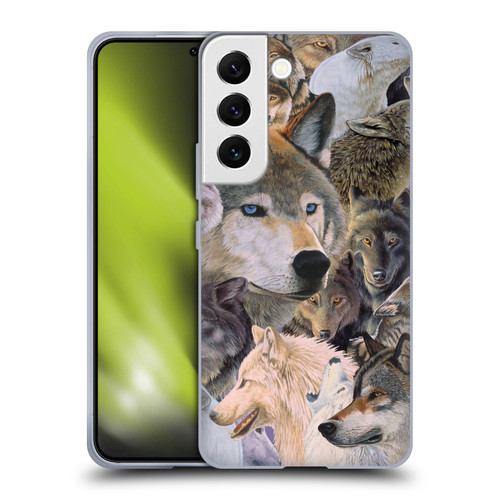 Graeme Stevenson Wildlife Wolves 1 Soft Gel Case for Samsung Galaxy S22 5G