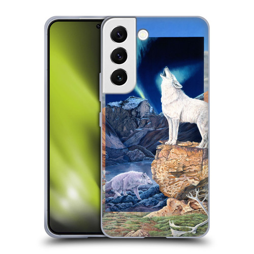 Graeme Stevenson Wildlife Wolves 3 Soft Gel Case for Samsung Galaxy S22 5G