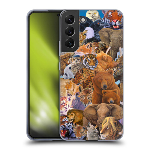 Graeme Stevenson Wildlife Animals Soft Gel Case for Samsung Galaxy S22+ 5G