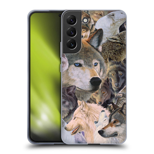 Graeme Stevenson Wildlife Wolves 1 Soft Gel Case for Samsung Galaxy S22+ 5G