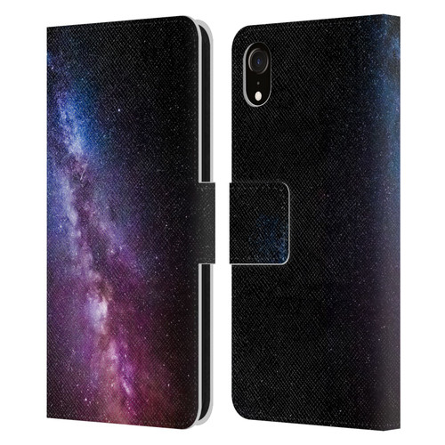 Patrik Lovrin Night Sky Milky Way Bright Colors Leather Book Wallet Case Cover For Apple iPhone XR