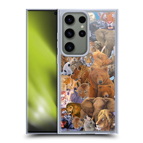 Graeme Stevenson Wildlife Animals Soft Gel Case for Samsung Galaxy S23 Ultra 5G