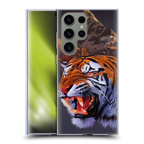 Graeme Stevenson Wildlife Tiger Soft Gel Case for Samsung Galaxy S23 Ultra 5G