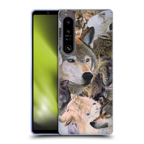 Graeme Stevenson Wildlife Wolves 1 Soft Gel Case for Sony Xperia 1 IV
