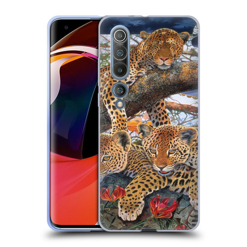 Graeme Stevenson Wildlife Leopard Soft Gel Case for Xiaomi Mi 10 5G / Mi 10 Pro 5G
