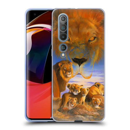 Graeme Stevenson Wildlife Lions Soft Gel Case for Xiaomi Mi 10 5G / Mi 10 Pro 5G