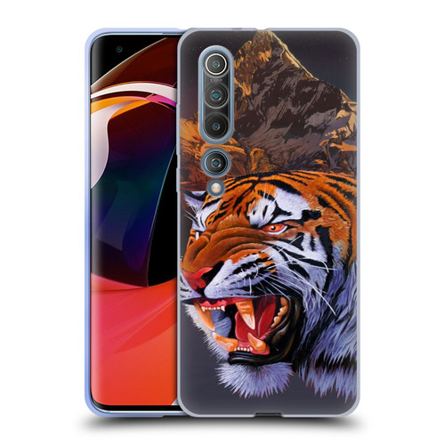 Graeme Stevenson Wildlife Tiger Soft Gel Case for Xiaomi Mi 10 5G / Mi 10 Pro 5G