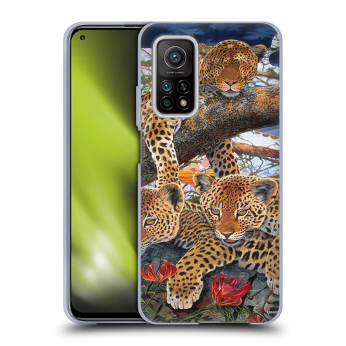 Graeme Stevenson Wildlife Leopard Soft Gel Case for Xiaomi Mi 10T 5G
