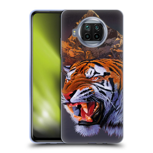 Graeme Stevenson Wildlife Tiger Soft Gel Case for Xiaomi Mi 10T Lite 5G