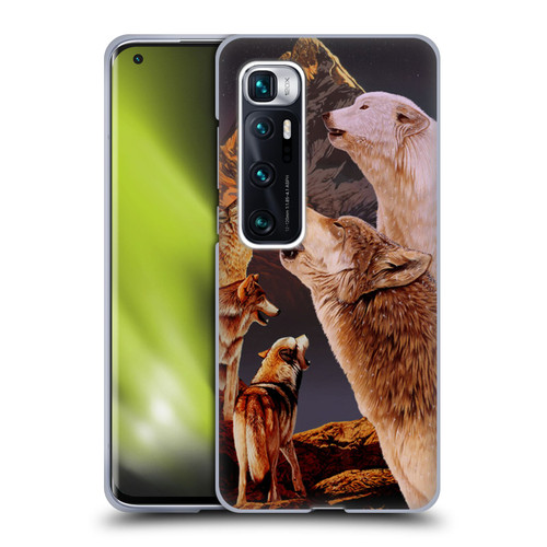 Graeme Stevenson Wildlife Wolves 2 Soft Gel Case for Xiaomi Mi 10 Ultra 5G