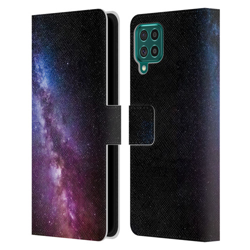 Patrik Lovrin Night Sky Milky Way Bright Colors Leather Book Wallet Case Cover For Samsung Galaxy F62 (2021)