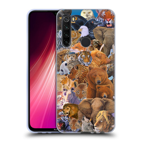 Graeme Stevenson Wildlife Animals Soft Gel Case for Xiaomi Redmi Note 8T
