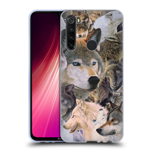 Graeme Stevenson Wildlife Wolves 1 Soft Gel Case for Xiaomi Redmi Note 8T