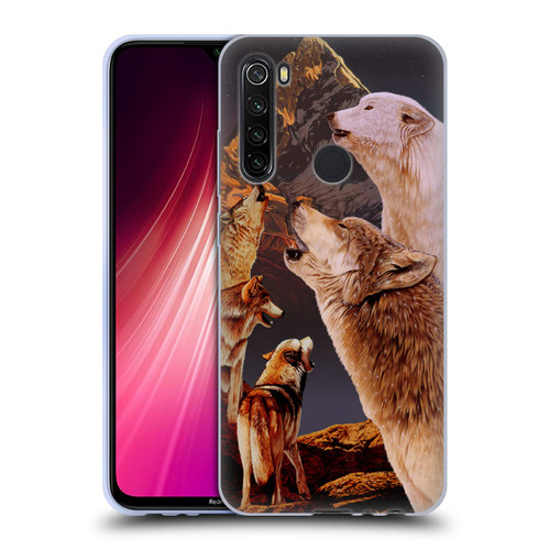 Graeme Stevenson Wildlife Wolves 2 Soft Gel Case for Xiaomi Redmi Note 8T