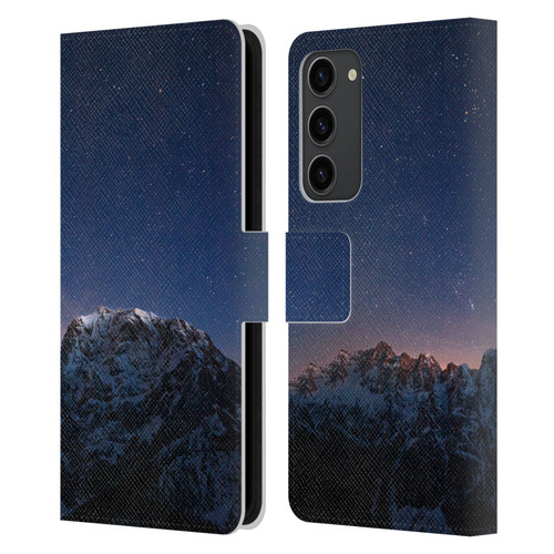 Patrik Lovrin Night Sky Stars Above Mountains Leather Book Wallet Case Cover For Samsung Galaxy S23+ 5G