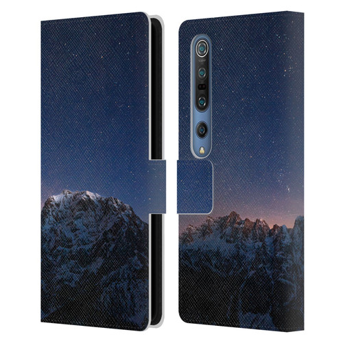 Patrik Lovrin Night Sky Stars Above Mountains Leather Book Wallet Case Cover For Xiaomi Mi 10 5G / Mi 10 Pro 5G