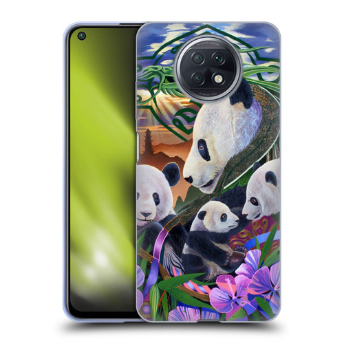 Graeme Stevenson Wildlife Pandas Soft Gel Case for Xiaomi Redmi Note 9T 5G