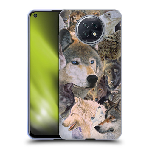 Graeme Stevenson Wildlife Wolves 1 Soft Gel Case for Xiaomi Redmi Note 9T 5G