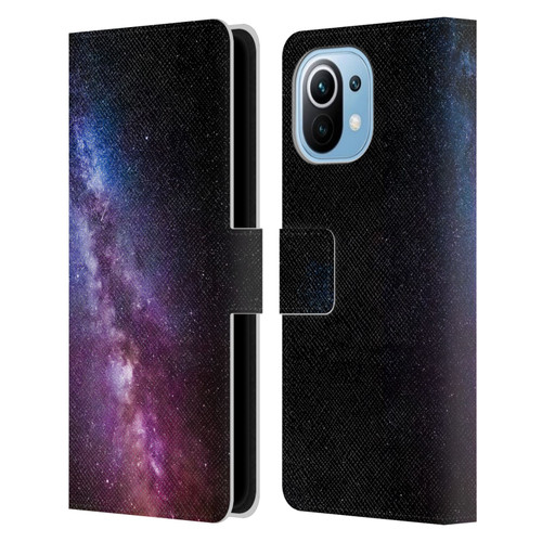 Patrik Lovrin Night Sky Milky Way Bright Colors Leather Book Wallet Case Cover For Xiaomi Mi 11